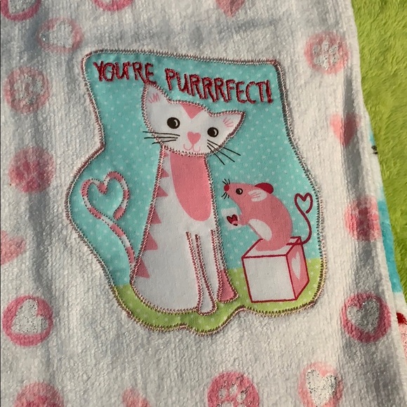 Valentine’s Day Towels Cats Mice Purrfect